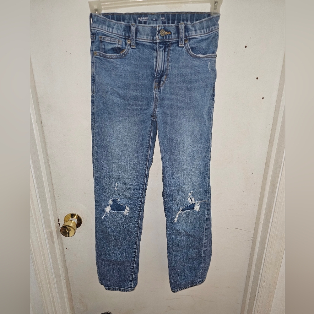 Old Navy Light Blue Slim Jeans